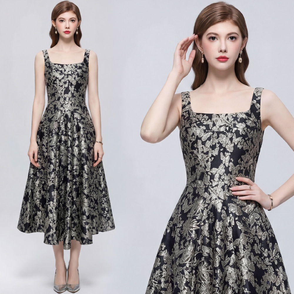 Slim sling France style dress satin simple Sexy underwear