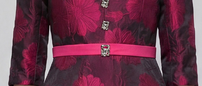 Big skirt lapel dress elegant France style long dress