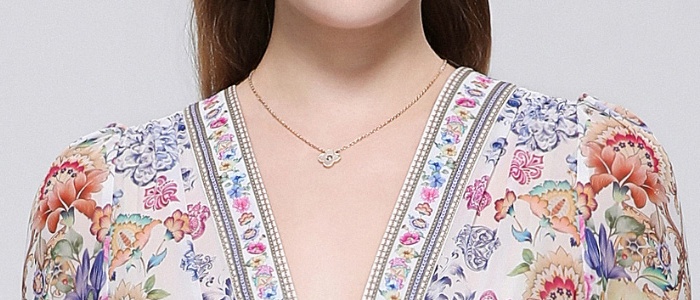 Frenum court style long dress lantern sleeve dress