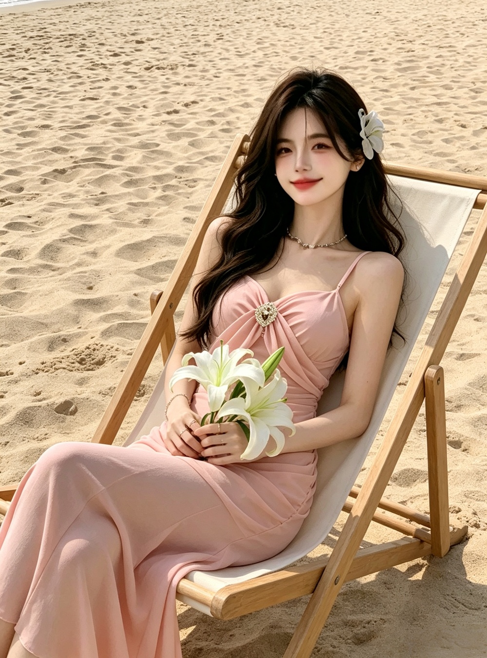 Slim sling sexy mermaid France style dress for women