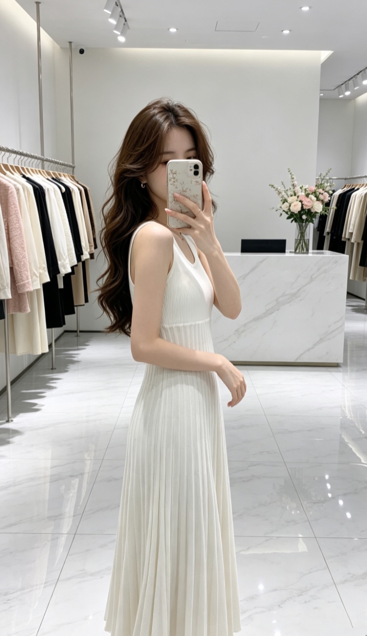 Enticement sleeveless dress sleeveless dress for women