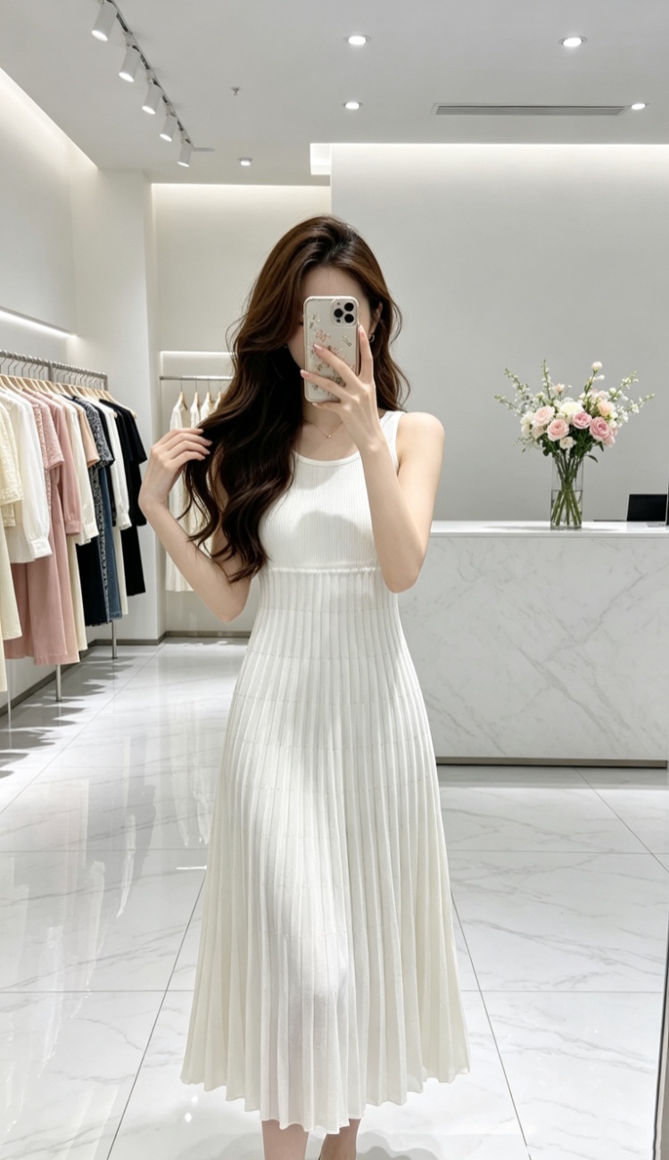 Enticement sleeveless dress sleeveless dress for women