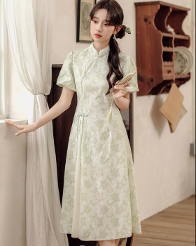 Temperament cheongsam spring and summer dress