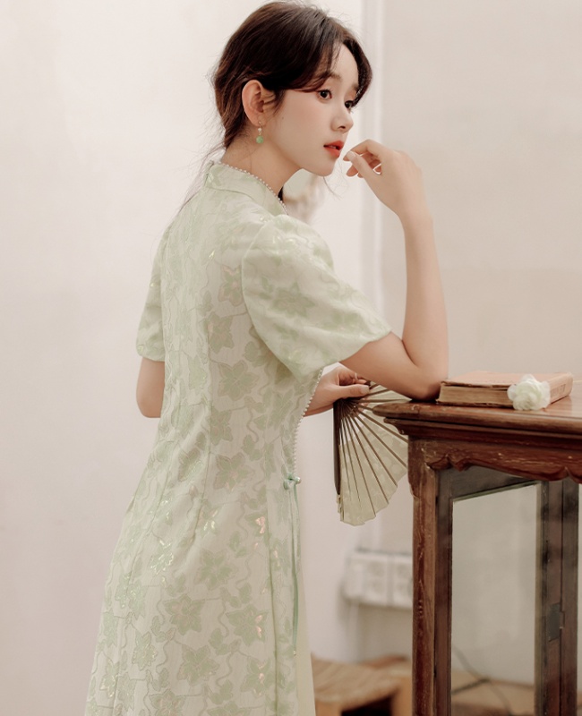 Temperament cheongsam spring and summer dress