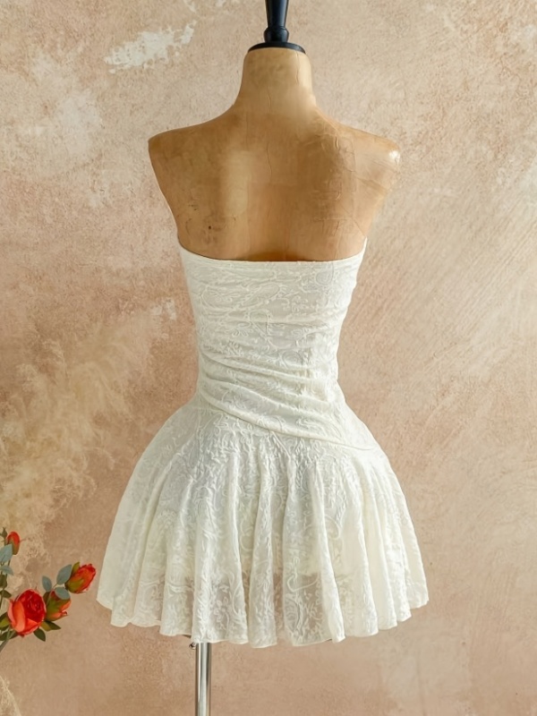 Summer slim dress metal buckles accessories for women