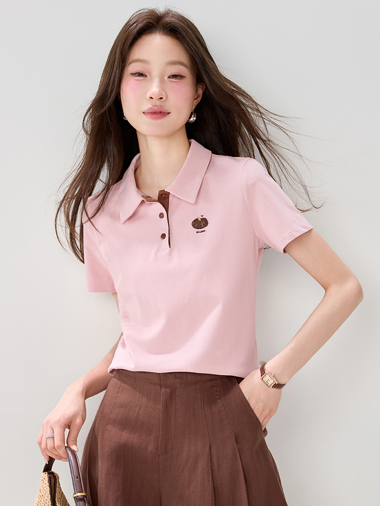 Summer tops short sleeve T-shirt for women