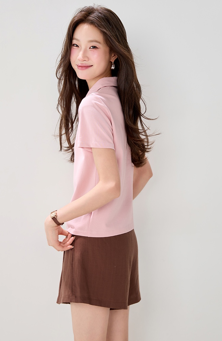 Summer tops short sleeve T-shirt for women