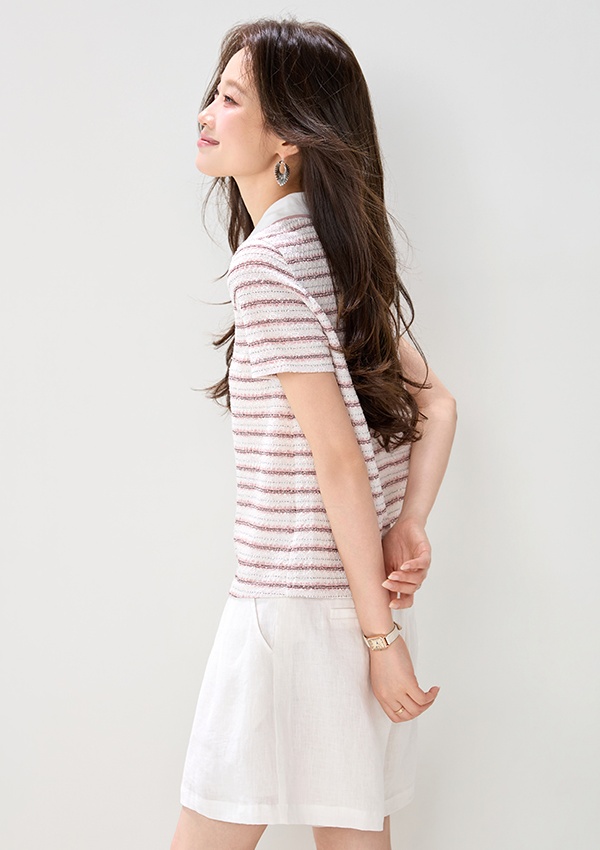 Summer short sleeve tops sweet T-shirt for women