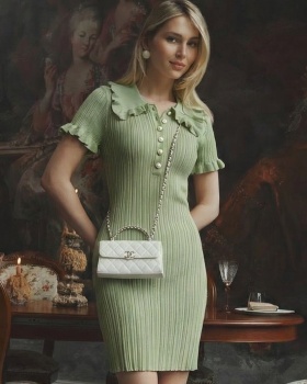 France style doll collar retro dress for women