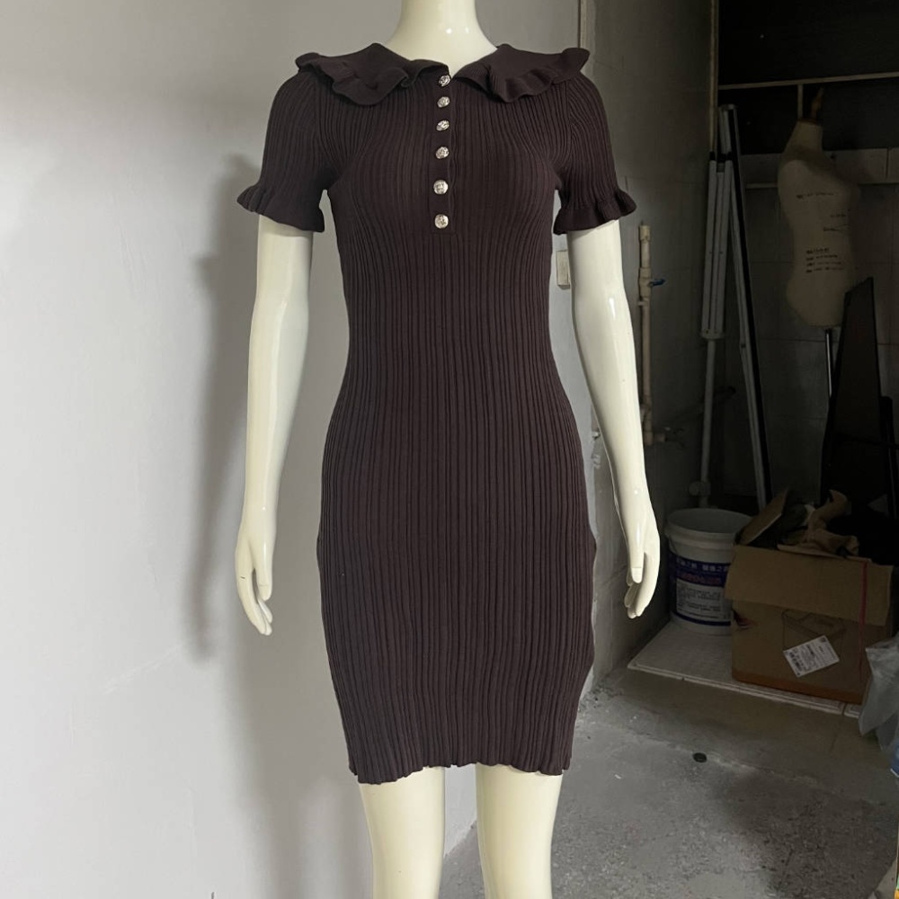 France style doll collar retro dress for women