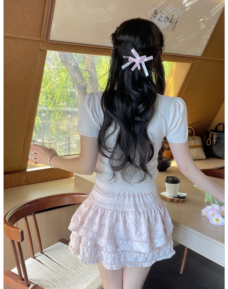 Show young short sweater unique short sleeve tops