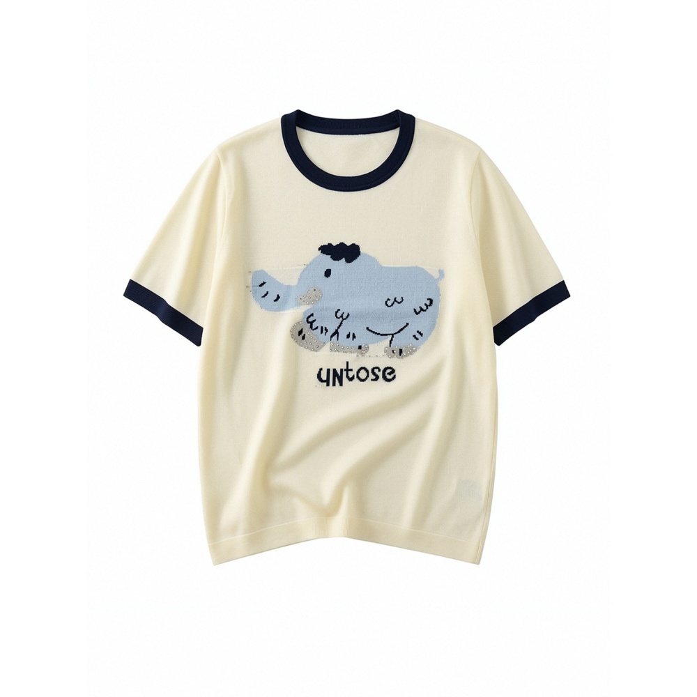 Western style jacquard rhinestone tops for women