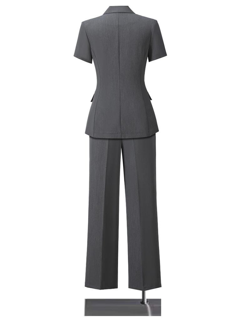 Thin summer business suit profession coat a set