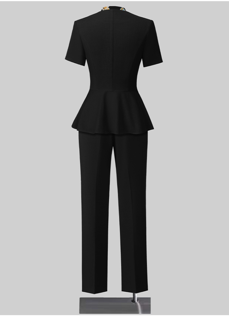 Profession business suit thin coat a set for women