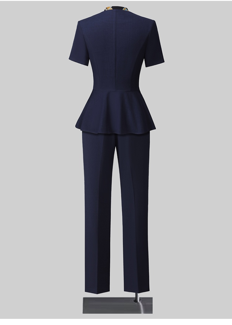 Profession business suit thin coat a set for women