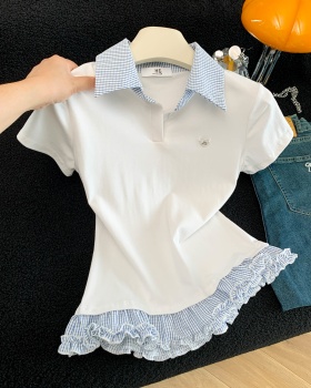 Splice Western style tops summer spicegirl T-shirt for women