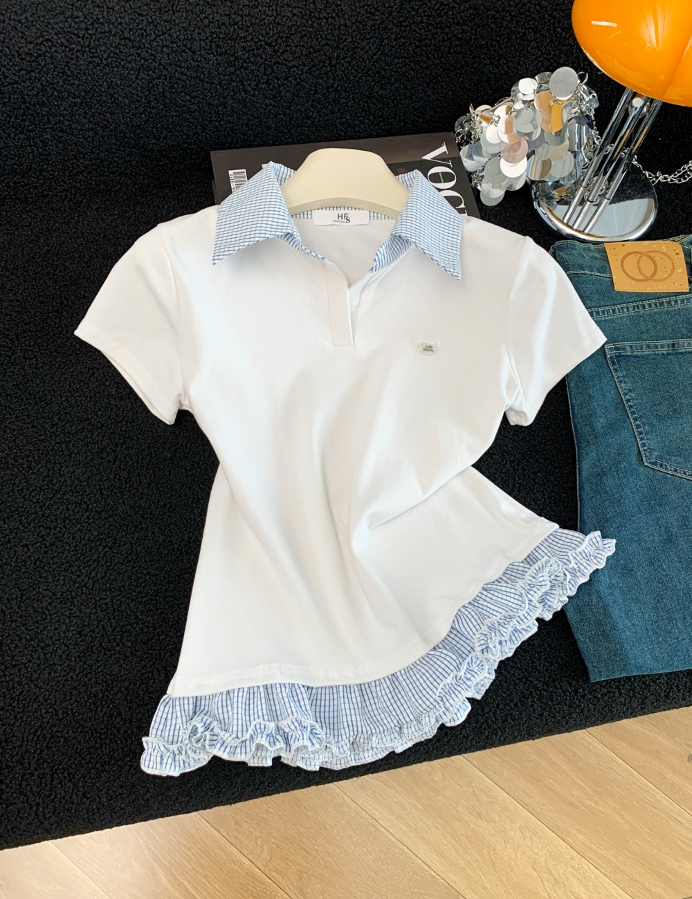 Splice Western style tops summer spicegirl T-shirt for women