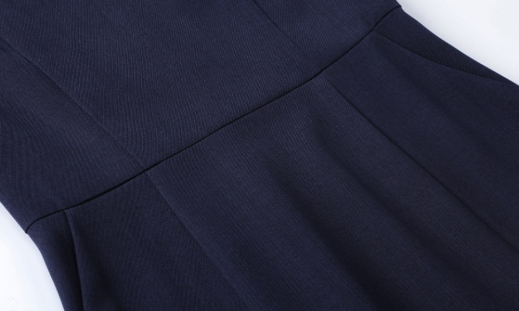 Summer thin Casual profession with belt dress for women