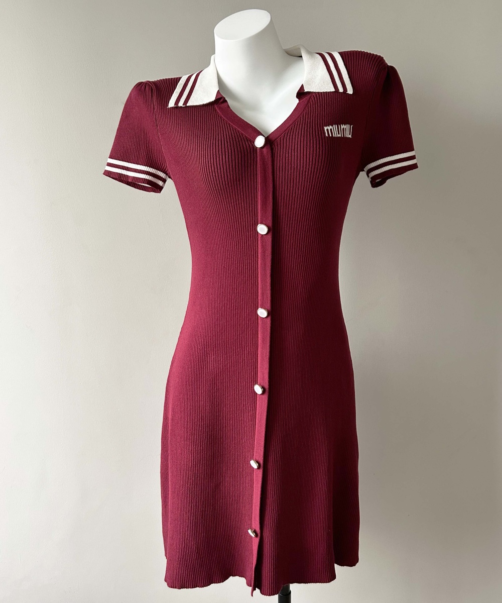 A-line small fellow temperament dress for women