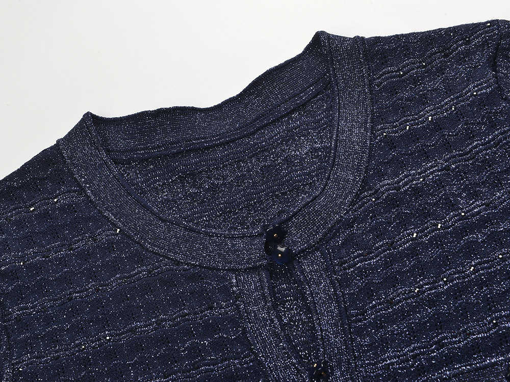 Short sleeve round neck spring and summer dress for women