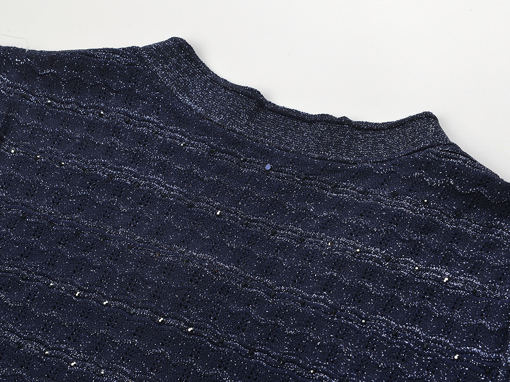 Short sleeve round neck spring and summer dress for women