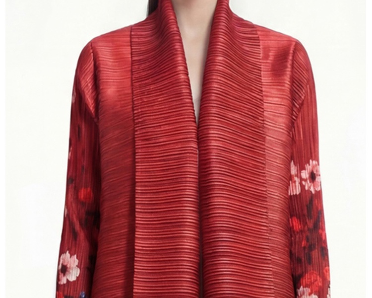 Printing large yard Bohemian beach dress loose coat