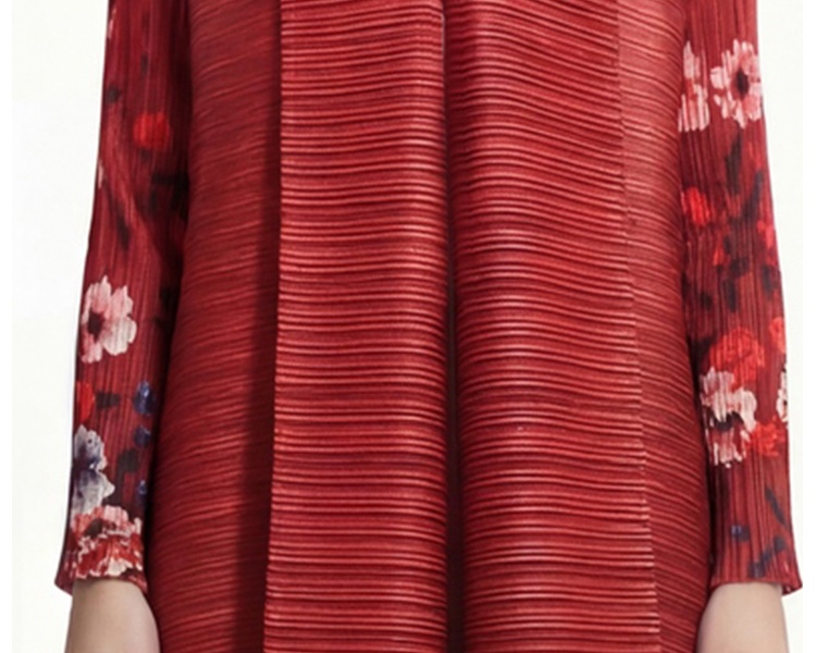 Printing large yard Bohemian beach dress loose coat