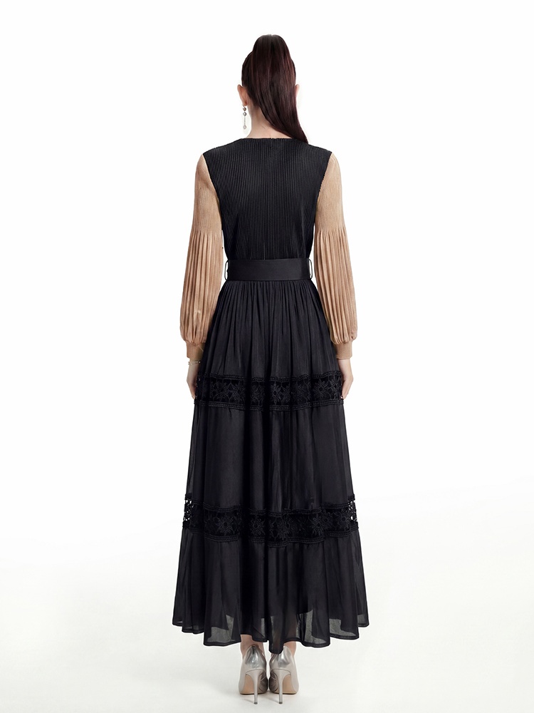 Splice fashion dress