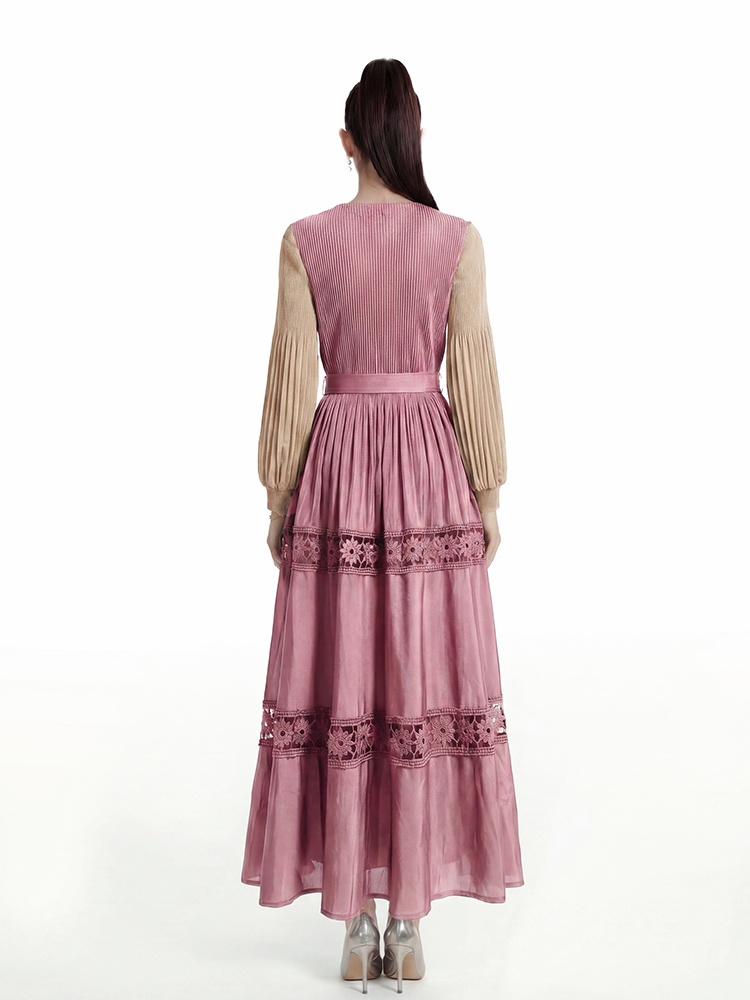 Splice fashion dress