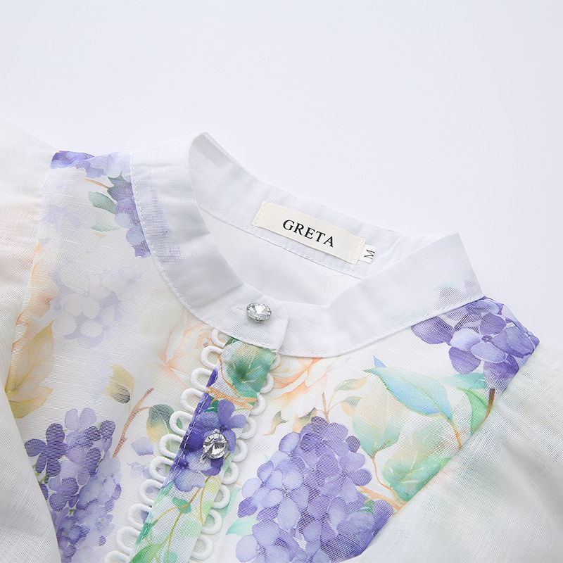 Vacation splice long lace spring and summer dress