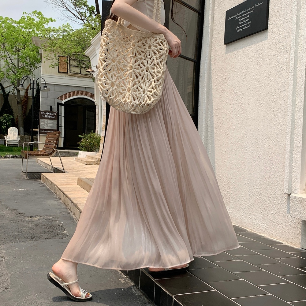 High waist slim skirt summer long skirt for women
