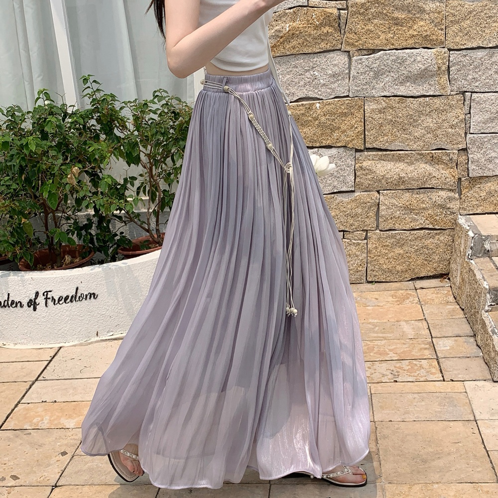High waist slim skirt summer long skirt for women