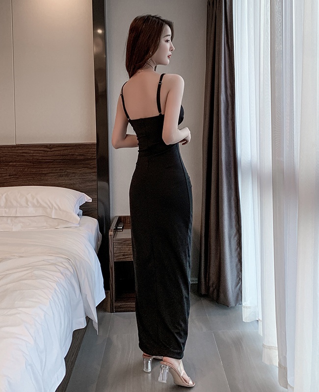 Sling sexy long dress long temperament dress