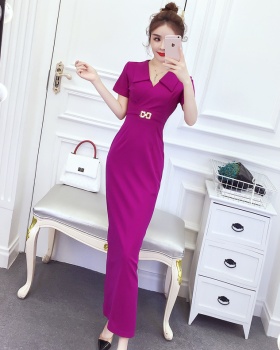 Summer temperament formal dress fashion dress