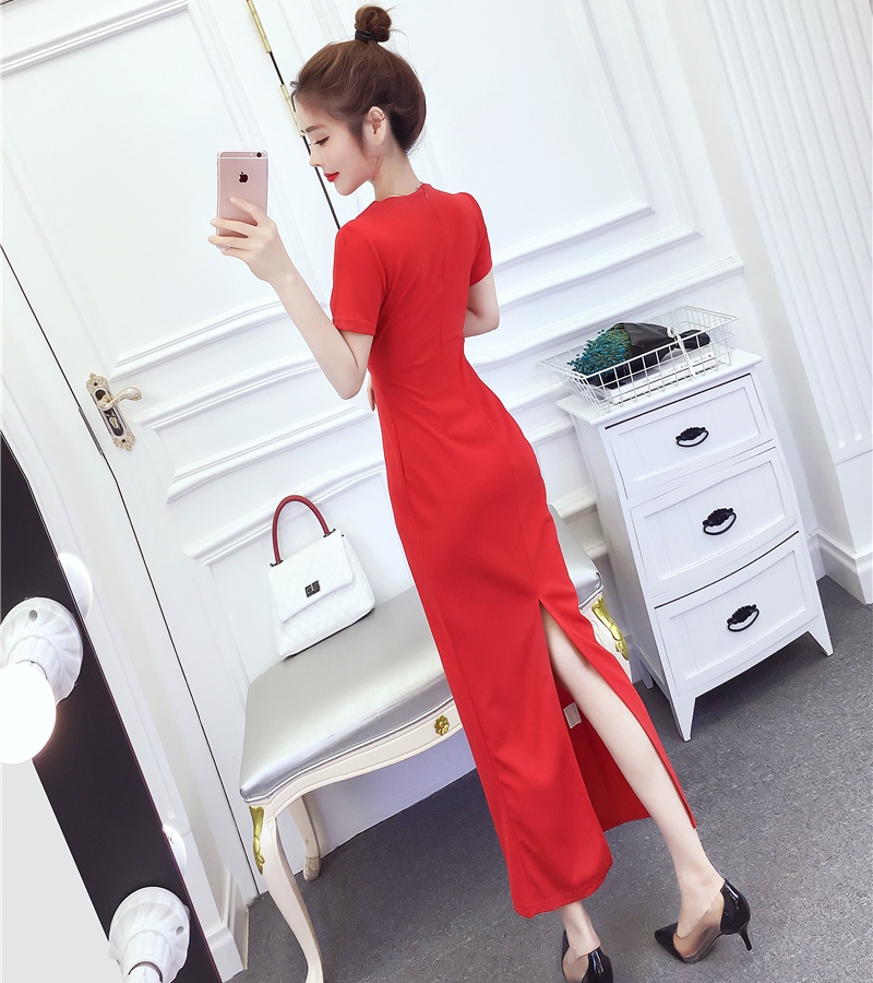 Summer temperament formal dress fashion dress