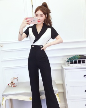 Temperament long pants summer jumpsuit for women