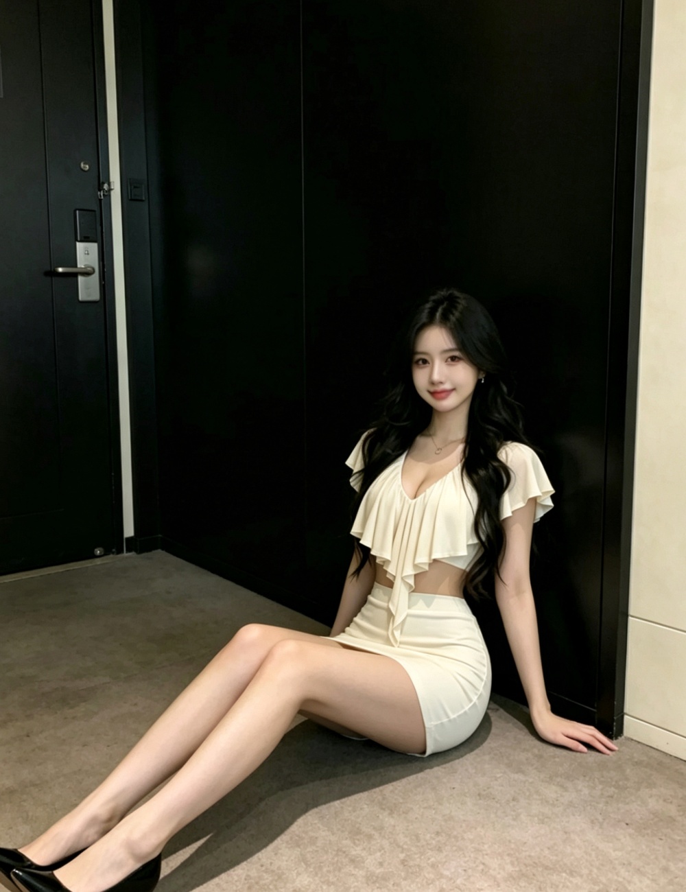 Sexy spicegirl skirt irregular short tops for women