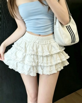 All-match spicegirl short skirt multilayer skirt
