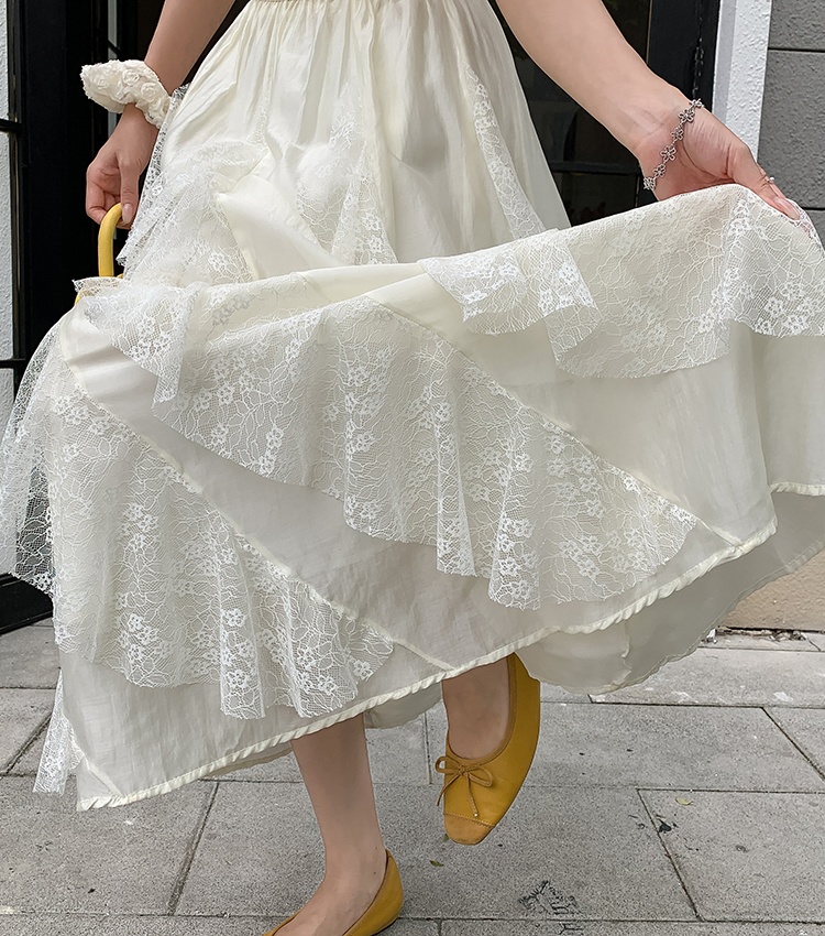 A-line summer skirt slim irregular short skirt for women