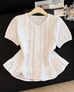 Summer butterfly shirt short sleeve tops