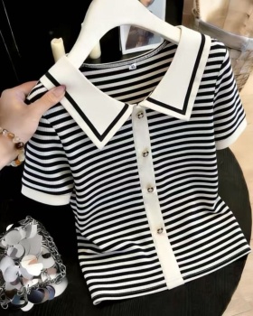 Spring and summer T-shirt slim small shirt for women