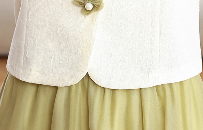 Summer fashionable chanelstyle show young skirt a set