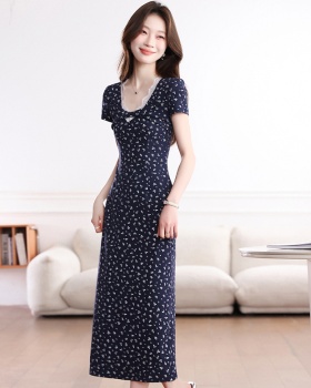 Temperament summer long dress A-line dress for women