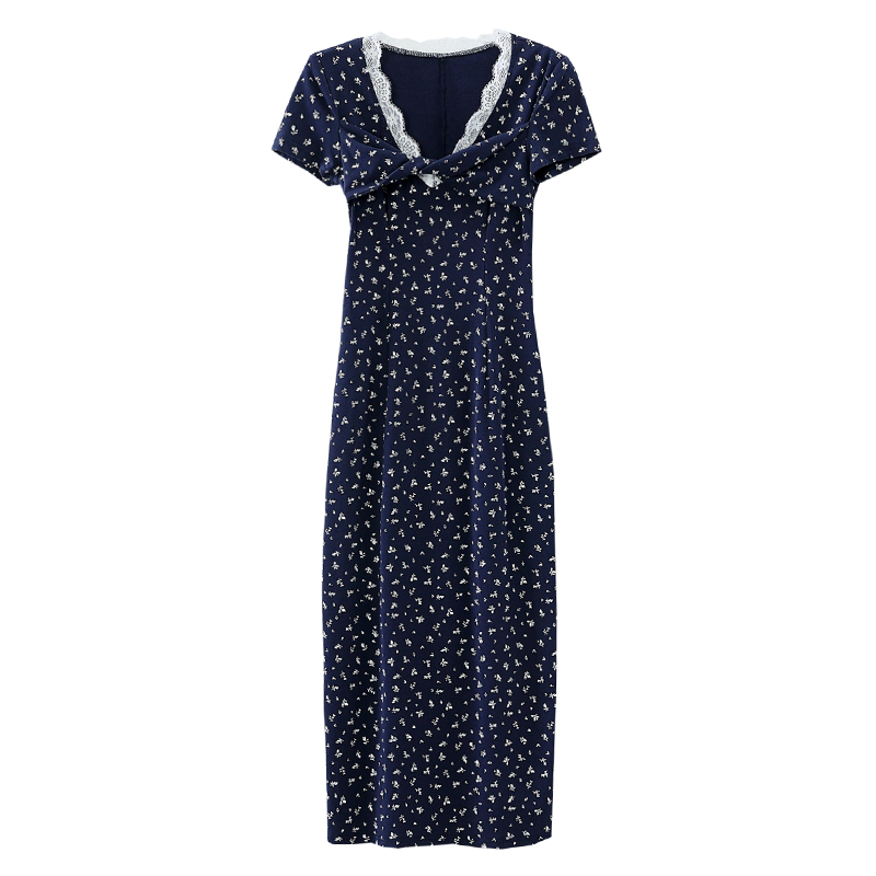 Temperament summer long dress A-line dress for women