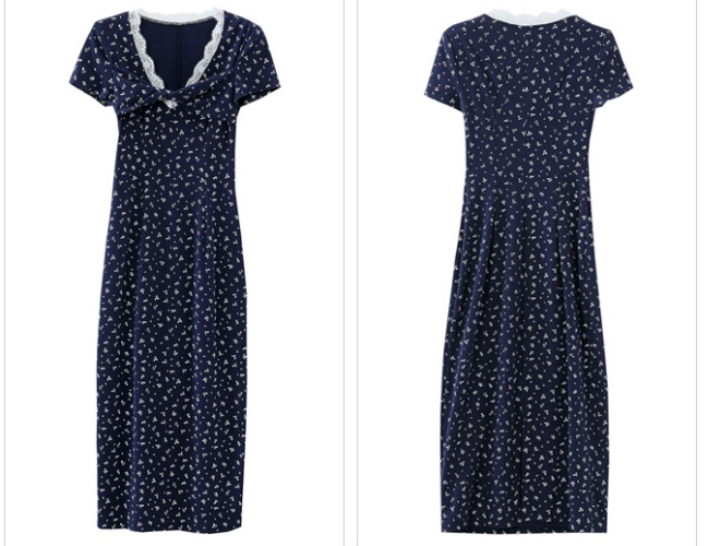 Temperament summer long dress A-line dress for women