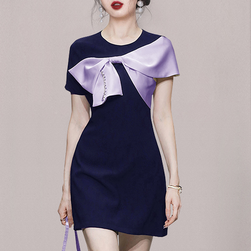 Temperament ladies Korean style dress for women