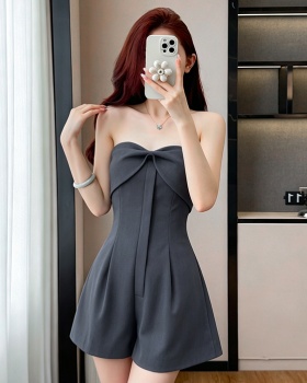 Summer ladies jumpsuit slim temperament shorts