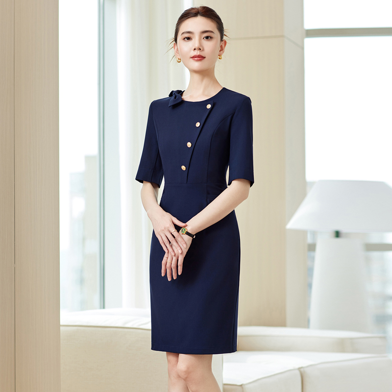 Summer profession business suit thin dress