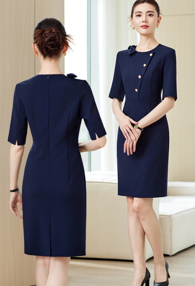 Summer profession business suit thin dress