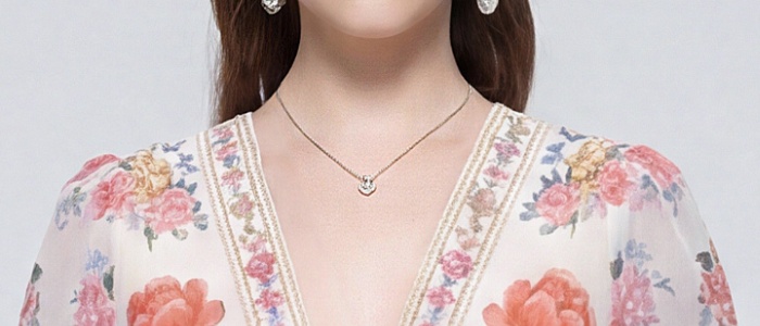 Big skirt long dress printing dress for women